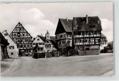Vellberg Fachwerkhäuser Marktplatz
