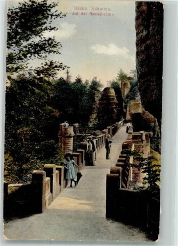 Wehlen Stadt Basteibrücke