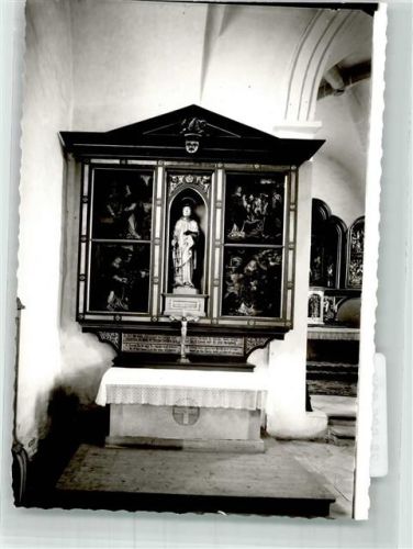 Berching Kirche St. Lorenz Ort handschrfitlich Foto Original aus Archiv eines Ansichtskartenverlags