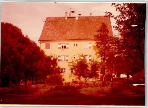 Weiler-Simmerberg Rathaus Foto Original aus Archiv eines Ansichtskartenverlags Ort handschriftlich