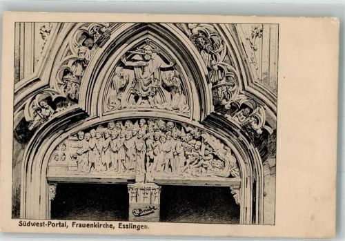 Esslingen Frauen- Kirche Südwest-Portal