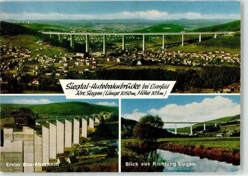 Eiserfeld Siegtal Autobahnbrücke