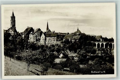 Rottweil Kapellenkirche Viadukt Gasthaus Metzgerei