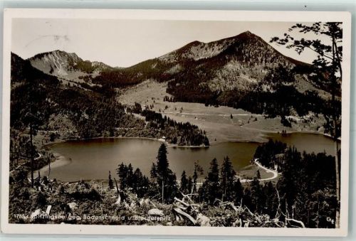 Spitzingsee gegen Bodenschneid u. Brecherstpitz