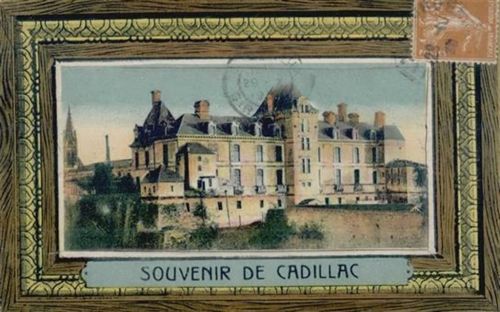 Cadillac Cadillac (Frankreich) Leporello Schloss I-II (fleckig RS)