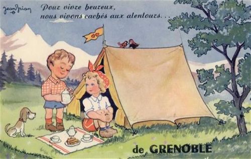 Grenoble Grenoble (Frankreich) Leporello I-II