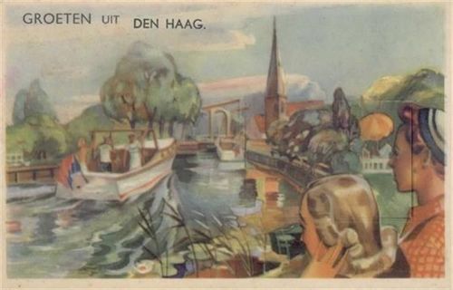 Den Haag Den Haag (Niederlande) Leporello II (fleckig VS/RS)