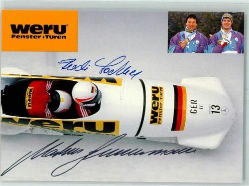 Rudi Lochner Markus Zimmermann Autogramm origin. Unterschrift
