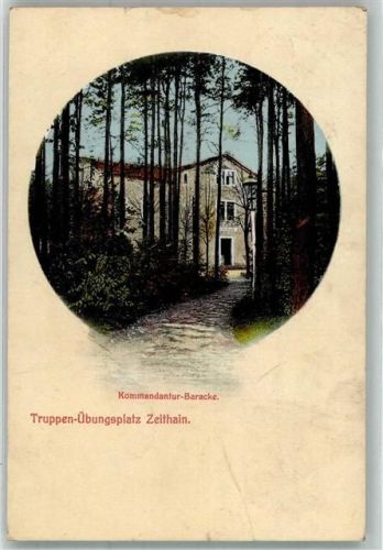 Zeithain 1911 Kaserne Truppenübungsplatz Kommandeur-Baracke