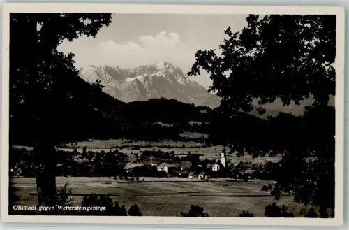 82441 W8115 Ohlstadt - gegen Wettersteingebirge