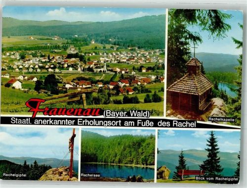 Frauenau 1982 Rachelkapelle Rachelsee Rachelgipfel