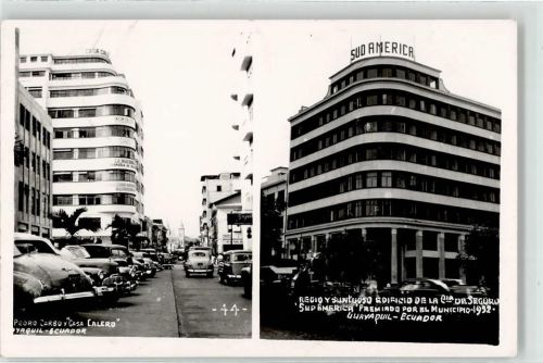 Guayaquil 1956 - Auto Straße