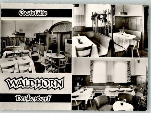 Denkendorf 1968 Gasthaus Waldhorn