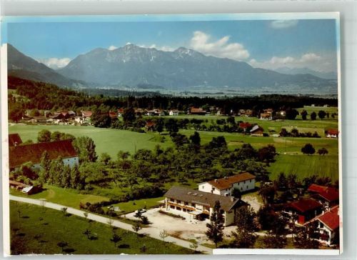 Benediktbeuern Fliegeraufnahme Ort handschrfitlich Foto Original aus Archiv eines Ansichtskartenverlags