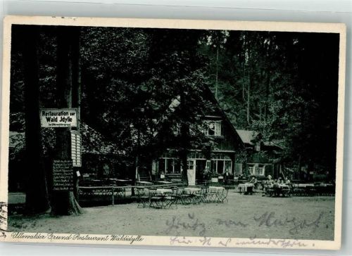 Wehlen Stadt Gasthaus Waldidyll Uttenwalder Grund