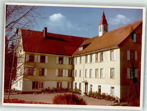 Weiler-Simmerberg Altersheim Foto Original aus Archiv eines Ansichtskartenverlags Ort handschriftlich