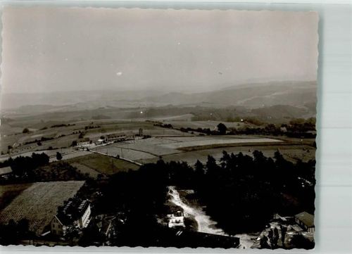 Weyerbusch Meyersbusch Ort handschriftlich Fliegeraufnahme Foto Original aus Archiv eines Ansichtskartenverlages