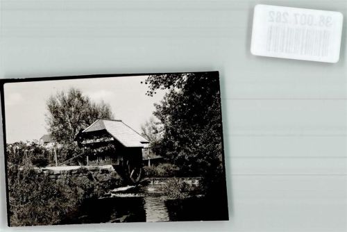 79877 W7829 Rötenbach , Baden FOTO KEINE AK Miniatur-Wassermühle Foto Original aus Archiv eines Ansichtskartenverlags Ort handschriftlich