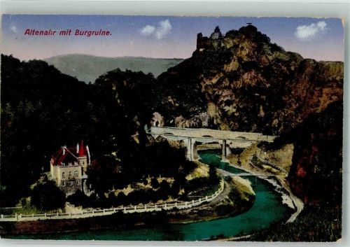 Altenahr 1922 Burg Are