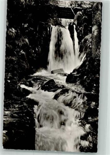 Menzenschwand Oberer Wasserfall in der Abschlucht Fotograf Berger