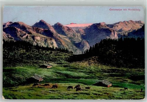 Berchtesgaden 1913 Gotzenalm Hochkönig
