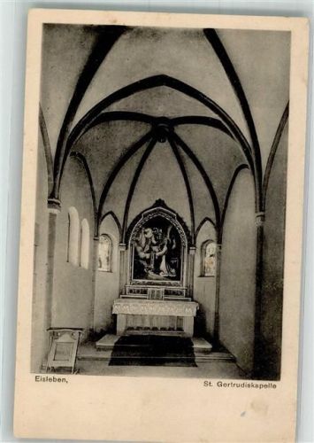 Lutherstadt Eisleben St. Gertrudiskapelle Inneres Altar