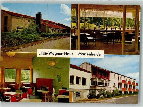 51709 W5277 Marienheide 1978 Foto AK Schullandheim Ilse Wagner Haus