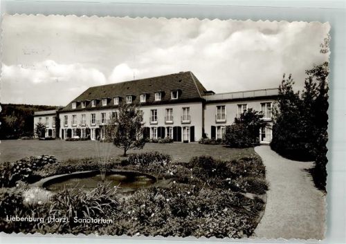 Liebenburg Sanatorium Park Springbrunnen