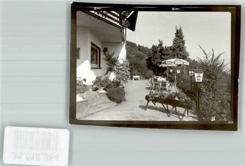 Bühlertal Cafe Schönblick Ort handschriftlich Foto Original aus Archiv eines Ansichtskartenverlages