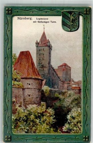 Nürnberg Luginsland Fünfeckiger Turm