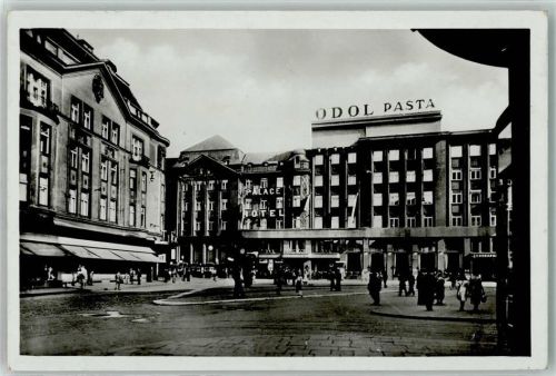 Ostrava Palace Hotel National Odol Pasta Zahnpasta-Werbung