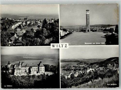 Wiltz Schloss Kriegerdenkmal 1942