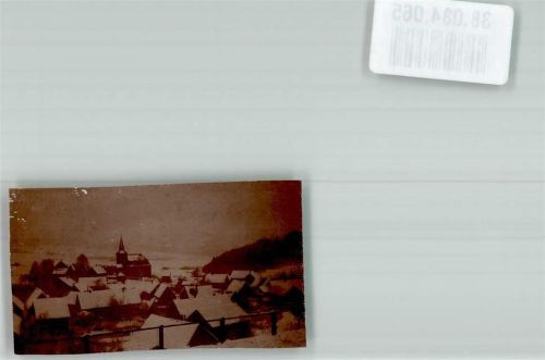 57299 W5909 Würgendorf 1917 Gebrauchsspuren Winter Kirche Ort handschriftlich Foto keine AK
