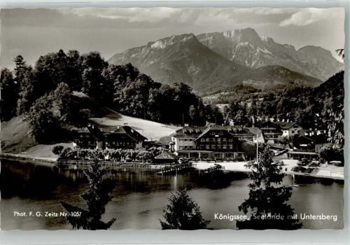 Königssee Seelände Untersberg Hotel Gasthaus Schiffmeister