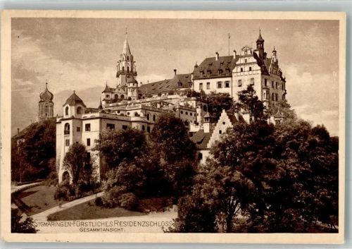 Sigmaringen 1910 Schloss