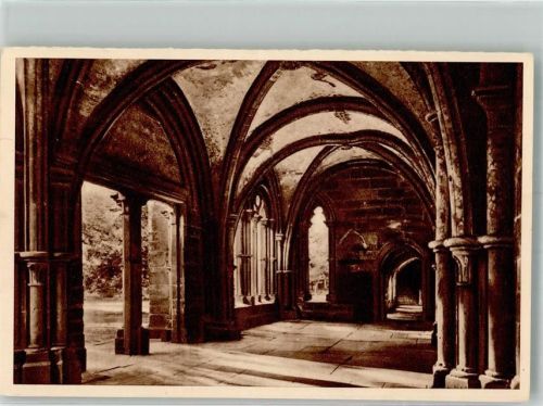 Maulbronn 1935 Kreuzgang Kloster Maulbronn Bild 86 Reichswinterhilfe-Lotterie