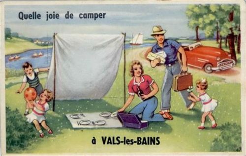 Vals-les-Bains Vals-les-Bains (Frankreich) Leporello I-II (fleckig RS)