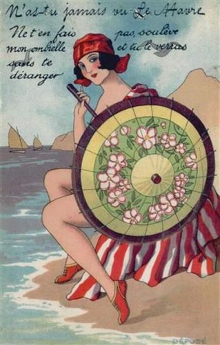 Le Havre Le Havre (Frankreich) Leporello I-II (Stauchung)