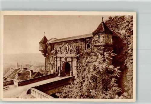 Tübingen 1935 Schlossportal Bild 104 Reichswinterhilfe-Lotterie