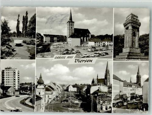 Viersen Cosmogarten Alter Markt Hauptstrasse