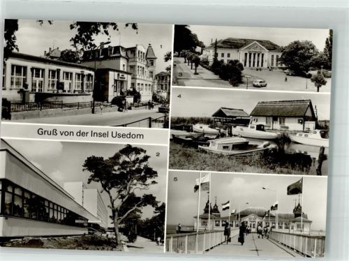 Ahlbeck 1969 Gasthaus Hafen Bansin Zinnowitz Heringsdorf Koserow