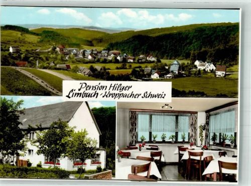 Limbach Pension Hilger Foto Original aus Archiv eines Ansichtskartenverlags