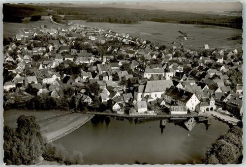 Allersberg Foto Fliegeraufnahme Original aus Archiv eines Ansichtskartenverlages