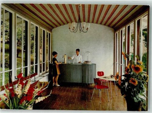 72622 W7440 Nürtingen Foto AK Trinkhalle Nürtinger Heinrichsquelle