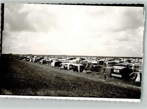 Harlesiel Campingplatz Foto Original aus Archiv eines Ansichtskartenverlages Ort handschriftlich