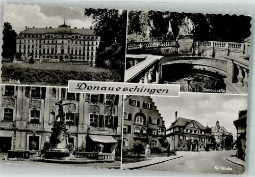 Donaueschingen Karlstrasse Donauquelle Dianabrunnen