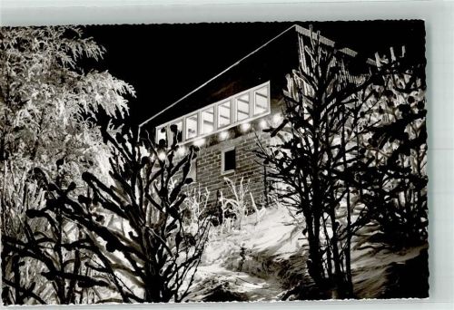 Usseln Winter Berggasthaus Büller Höhe