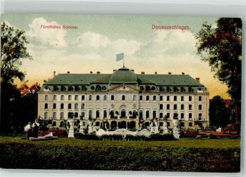 Donaueschingen 1912 Schloss