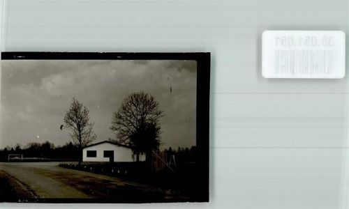 Heimertingen Sportheim Foto Original aus Archiv eines Ansichtskartenverlages Ort handschriftlich