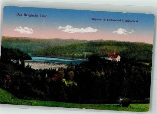 Remscheid 1920 Talsperre Eschbachtal
